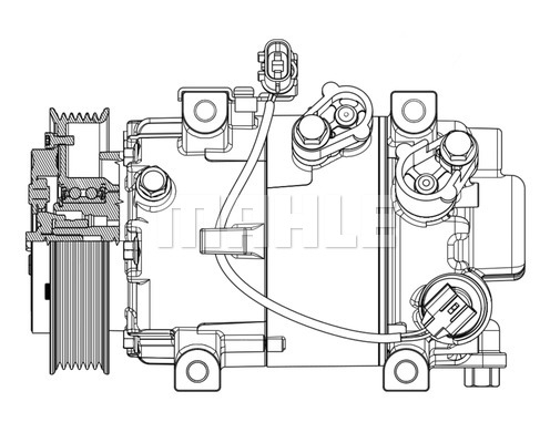 Airco Compressor Kia/Hyundai