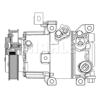 Airco Compressor Kia/Hyundai